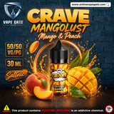 Crave Mangolust 30ml Saltnic Fast Vape Delivery Dubai and UAE 