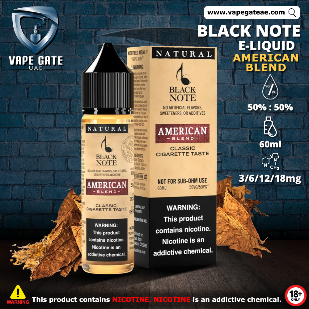 Black Note - Vape Gate UAE