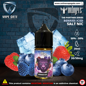 Berries Ice - The Panther Series Ice 30ml Saltnic by Dr. Vapes vape delivery abu dhabi dubai sharjah UAE KSA