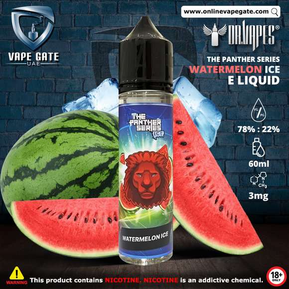 Watermelon Ice - The Panther Series Ice Elqiuid by Dr. Vapes vape delivery sharjah