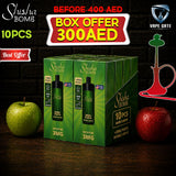 Shisha Bomb Rechargeable Disposables Vape ( +10000 Puffs )