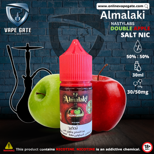 Double Apple - Almalaki 30ML Abudhabi KSa