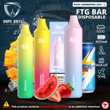 FTG BAR Disposable (5000 Puffs - 50mg) ABU DHABI DUBAI KSA AL AIN