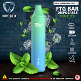 FTG BAR Disposable (5000 Puffs - 50mg) ABU DHABI DUBAI KSA AL AIN