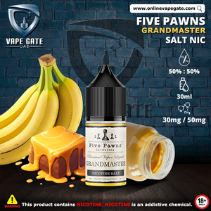 Grandmaster - 30ml SaltNic by Five Pawns California vape abu dhabi