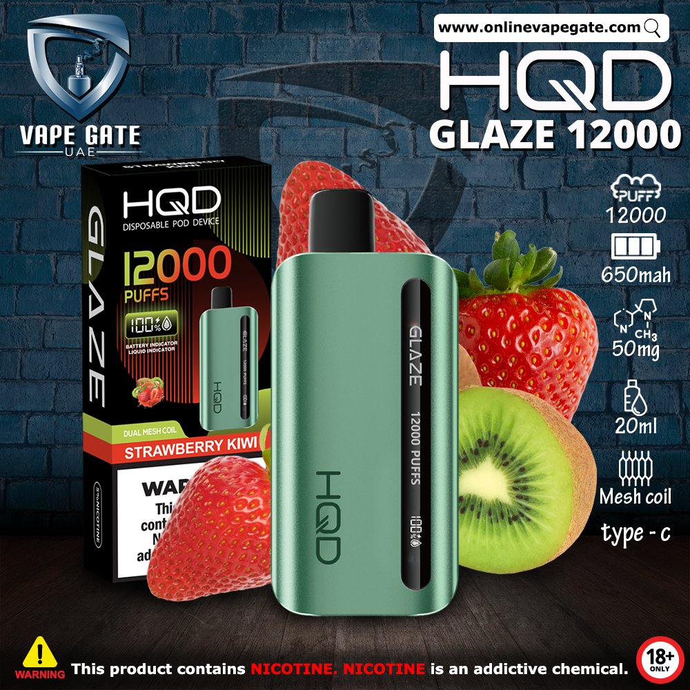 HQD GLAZED RECHARGEABLE DISPOSABLE VAPES (12,000PUFFS) | ABU DHABI & DUBAI SAME DAY DELIVERY HQD GLAZED RECHARGEABLE DISPOSABLE VAPES (12,000PUFFS) | ABU DHABI & DUBAI SAME DAY DELIVERY