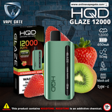 HQD Glazed Rechargeable Disposable Vapes (12,000 Puffs) Vape Online Ras Al Khaimah