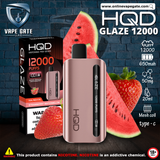 HHQD Glazed Rechargeable Disposable Vapes (12,000 Puffs) Best Shop Online Dubai 2025