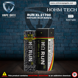 Hohm Tech RUN XL 21700 4007mAh 30.3A Battery - Accessories - UAE - KSA - Abu Dhabi - Dubai - RAK 2