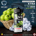 ICE SOUR APPLE - XTRA ELIQUID 100ML vape delivery dubai