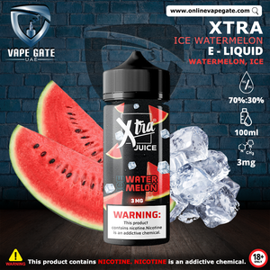 ICE WATERMELON - XTRA ELIQUID 100ML vape ajman