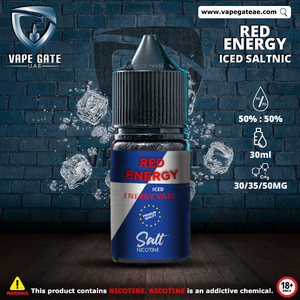 Iced Red Energy 30 ml Saltnic