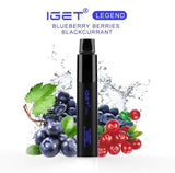 IGET LEGEND Disposable Vape Pod 4000 Puffs VAPE DELIVERY DUBAI