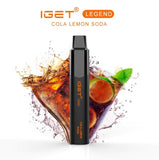 IGET LEGEND Disposable Vape Pod 4000 Puffs VAPE SHOP SHARJAH