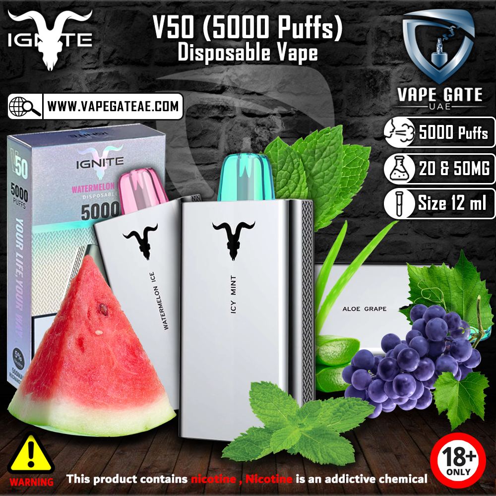 IGNITE - V50 (5000 Puffs) Disposable Vape