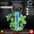 ISGO VEGAS 2800 PUFFS DISPOSABLE POD SYSTEM vape delivery same day dubai