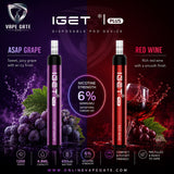 Iget Plus Disposable Pod Device (1200 Puffs) Best Vape in Abu Dhabi and Dubai 2026