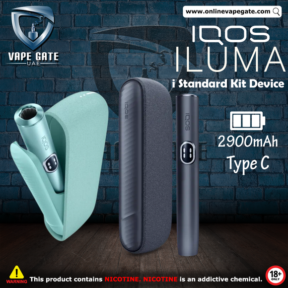 IQOS ILUMA I Standard Pod Kit Device vape delivery same day abu dhabi dubai