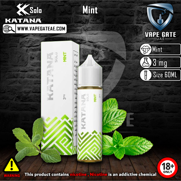 Katana Solo - Mint Eliquid vape price in dubai