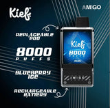 Kief Amigo Pod Kit Disposable Vape (8000 Puffs) Best Vape Offer Online in Abu Dhabi and Dubai 2025