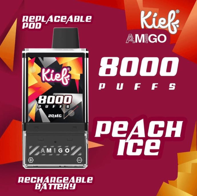 Kief - Amigo Pod Kit Disposable Vape (8000 Puffs)|Abu Dhabi & Dubai |Free  Delivery apply