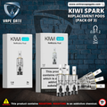 Kiwi Spark Replacement Pods (Pack of 3) Vape Online offer Fujairah