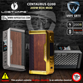 LOST VAPE CENTAURUS Q200 200W BOX MOD VAPE DELIVERY DUBAI.