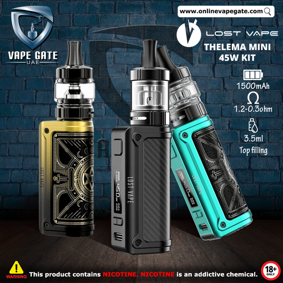 Lost Vape Thelema Mini 45W Kit  Vape Dutyfree Dubai 2025