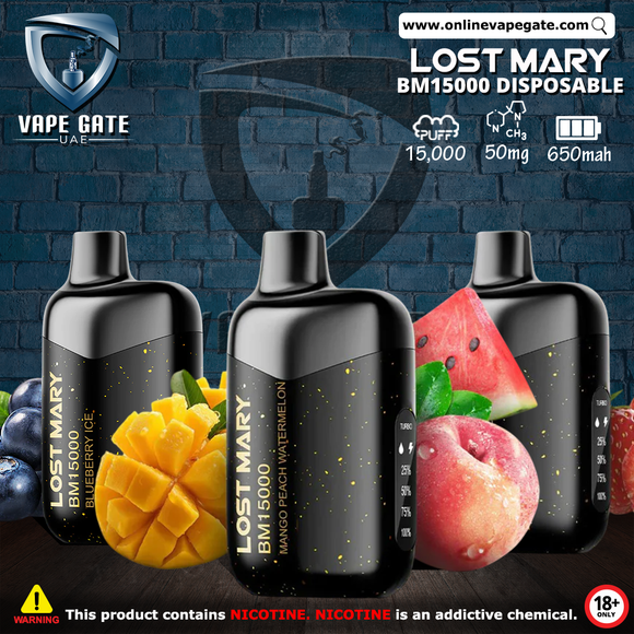 Lost Mary BM15000 Disposable Vape (15,000 Puffs) Vape Offer Dubai 2025