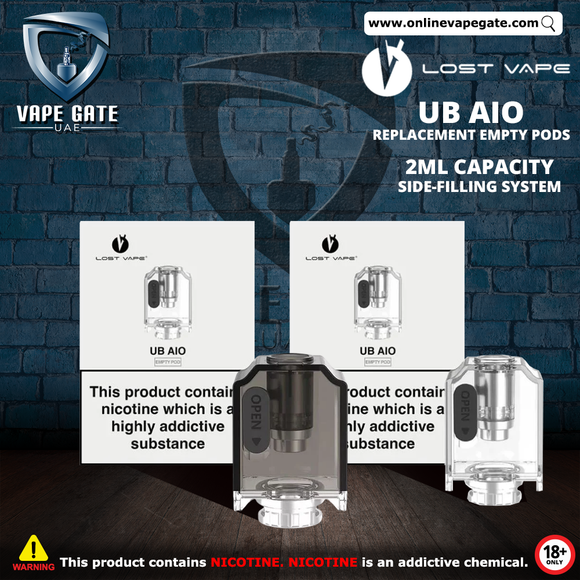 Lost Vape - UB AIO Replacement Empty Pods