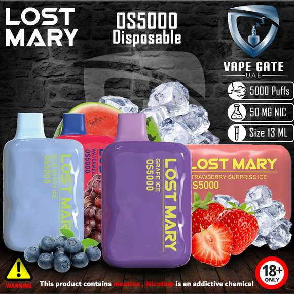 Lost Mary OS5000 Disposable Vape Best Vape Shop Online in Al Ain 2025