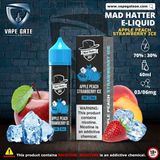 Apple Peach Strawberry Ice - I Love Salts /Mad Hatter Juice DUBAI ABU DHABI AL AIN SHARJAH AJMAn ksa