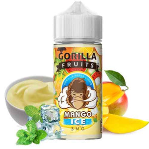 Mango Ice Gorilla Custard Fruits E Liquid by E&B Flavor - E-LIQUIDS - UAE - KSA - Abu Dhabi - Dubai