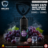Max Grape Saltnic 30ml - Sam Vapes Dubai and UAE Duty free