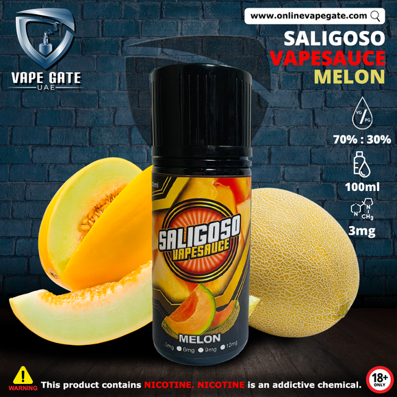 Melon -  Saligoso Vapesauce abudhabi dubai ksa