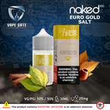 Naked 100 - Euro Gold In Abu Dhabi, Dubai and UAE