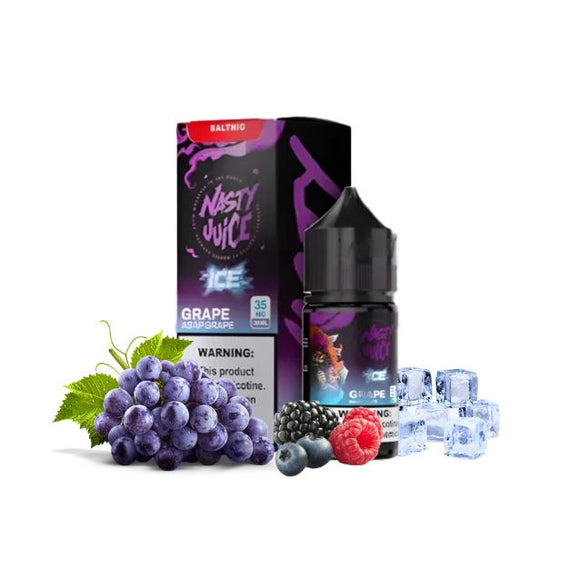 Asap Grape Ice - Nasty 30ml (Grape Ice) vape juice dubai