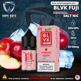 ORIGINAL APPLE ICE - BLVK FUJI SALTS - 30ML VAPE OFFER FUJAIRAH