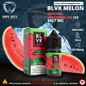 ORIGINAL WATERMELON - BLVK MELON SALTS - 30ML vape delivery ras al khaimah