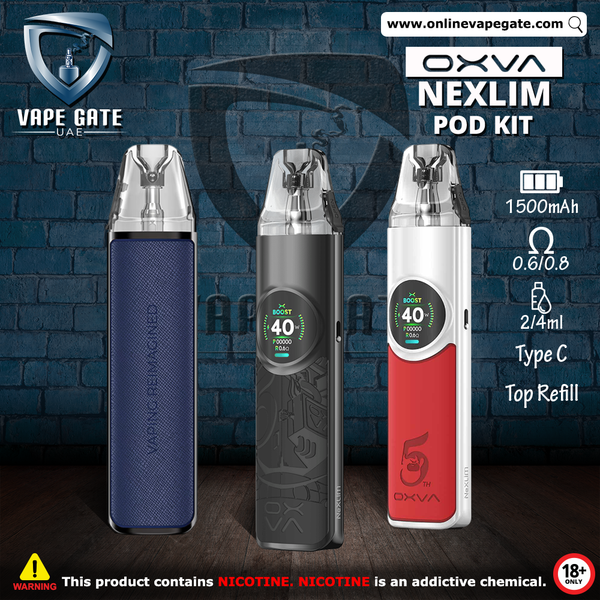 Buy E-Cigarettes & Pod Systems | Same Day Delivery Dubai, Abu Dhabi UAE
