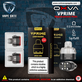 Oxva - VPrime Repalcement Pods VAPE ONLINE OFFER ABU DHABI DUBAI