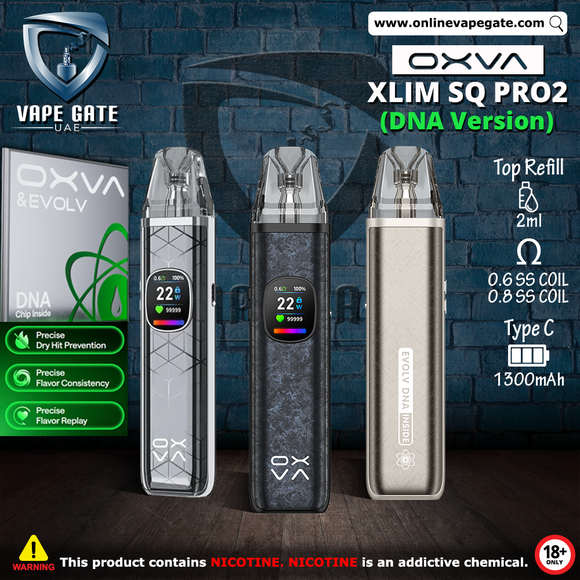 OXVA XLIM Pro 2 Kit (DNA Version) Vape Same Day Delivery Dubai Abu Dhabi