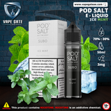 Pod Salt - Ice Mint Eliquid Abu Dhabi Dubai Al Ain Ruwais Sharjah RAK KSA