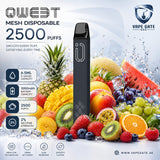 Qweet Mesh Disposable Vape (2,500 Puffs) Best Vape Delivery in UAE 2025