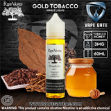 Gold Tobacco - 60ml E liquid by Ripe Vape vape online offer fujairah