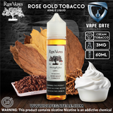 Rose Gold Tobacco - 60ml E liquid by Ripe Vape vape online offer ruwais ras al khaimah