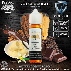 VCT Chocolate 60ml E liquid by Ripe Vape Ruwaid Dubai & ABu Dhabi UAE