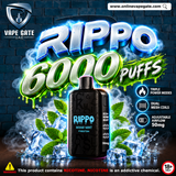 RIPPO Miami Mint 60000 Puffs - Fast Vape Delivery UAE