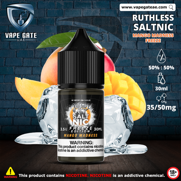Mango Madness By Ruthless Freeze Salt 30ml Price Kaufen Sie Ruthless E Liquids- Vaping Online Store New Arrivals Mango Madness By Ruthless Freeze Salt 30ml Price Kaufen Sie Ruthless E Liquids- Vaping Online Store New Arrivals
