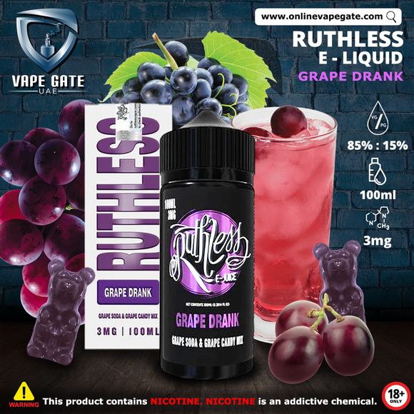 Buy Grape Drank Ruthless | Sweet Grape Vape Buy Grape Drank Ruthless | Sweet Grape Vape